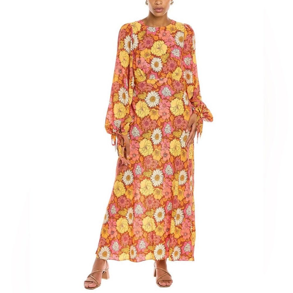 Ted Baker Printed Lelyah Floral Maxi Dress